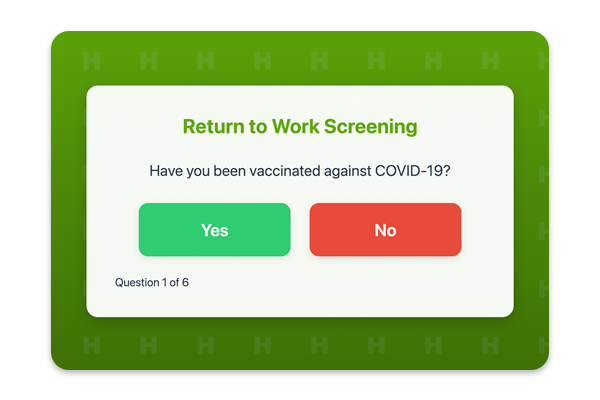 Return to Work Screening