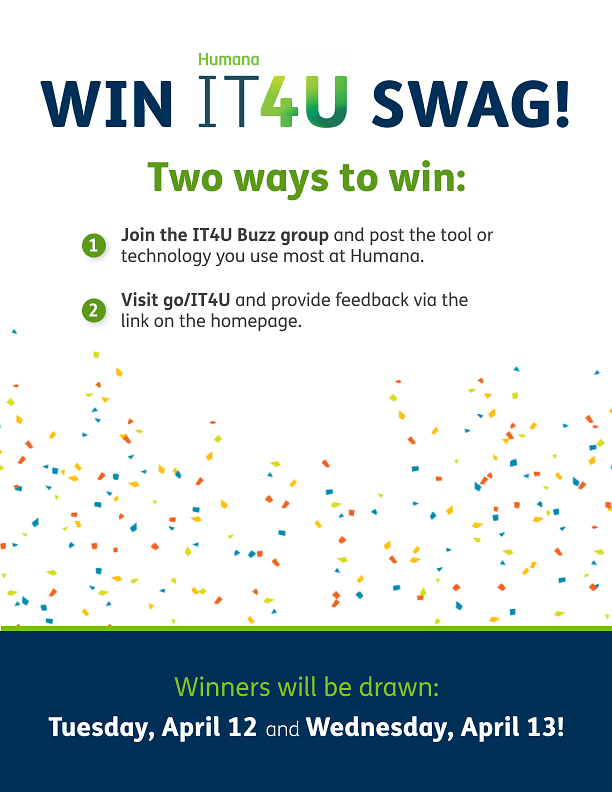 IT4U Swag Giveaway