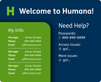 Humana Help Info Card