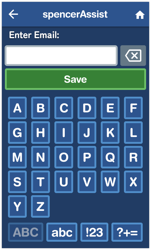 Password Interface Example